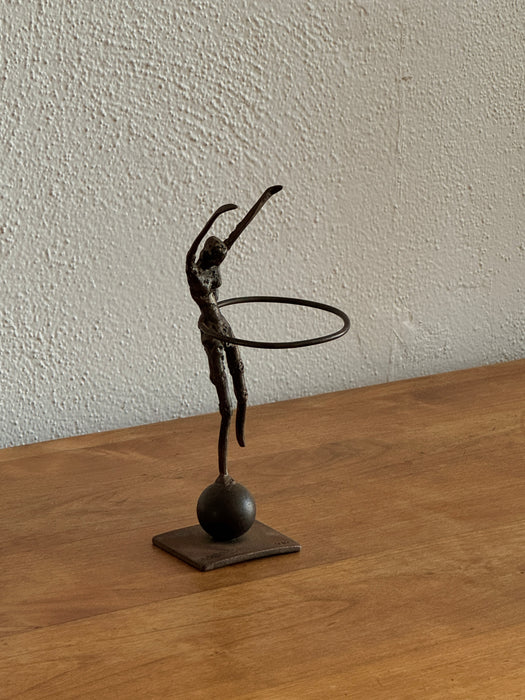 Metal Hula Sculpture