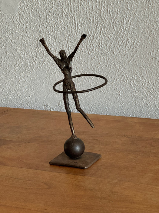 Metal Hula Sculpture
