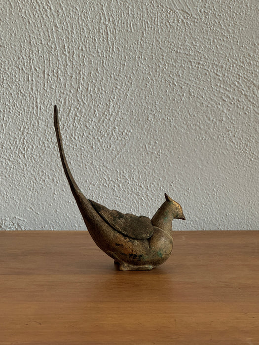 Cast Iron Incense Bird