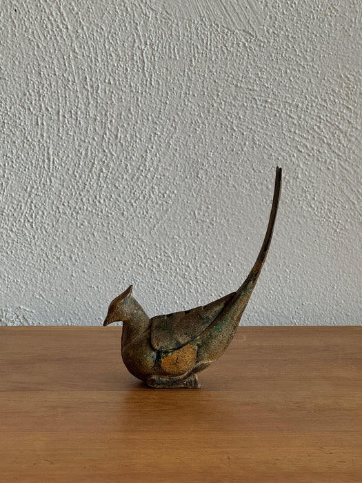 Cast Iron Incense Bird