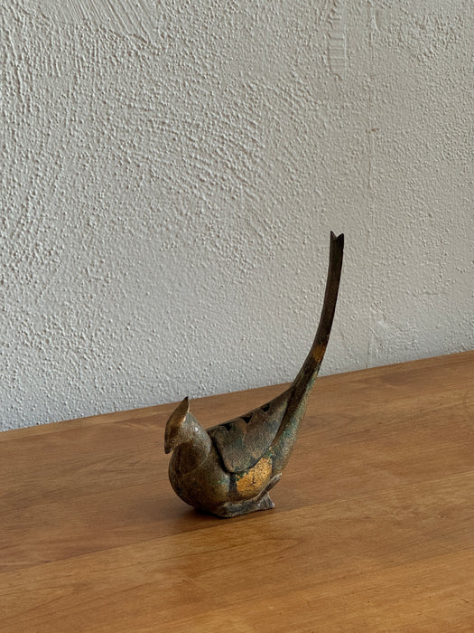 Cast Iron Incense Bird