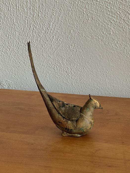 Cast Iron Incense Bird
