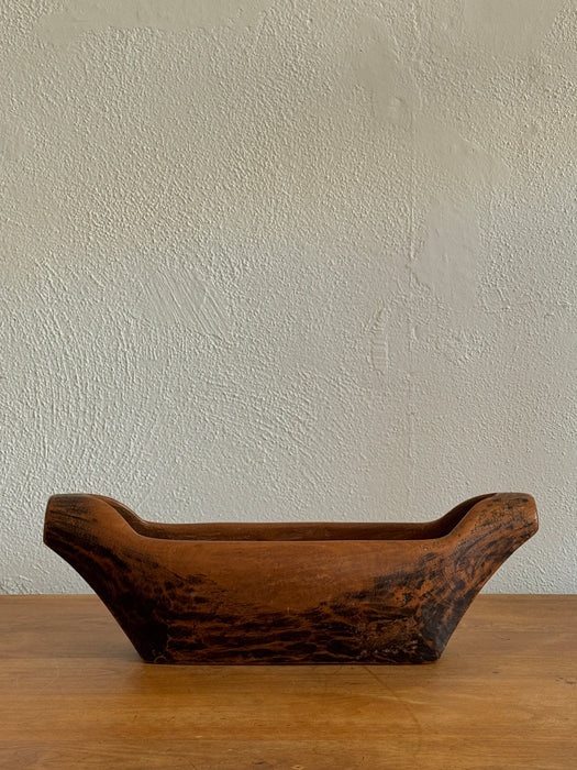 Extra Large Wood Dugout Bowl