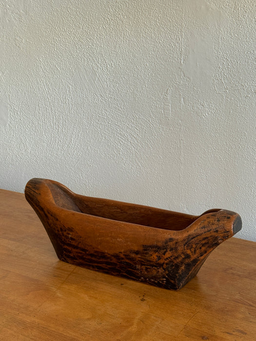 Extra Large Wood Dugout Bowl