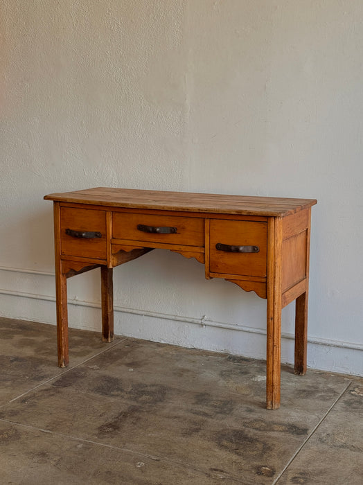 Early Pine Desk Console