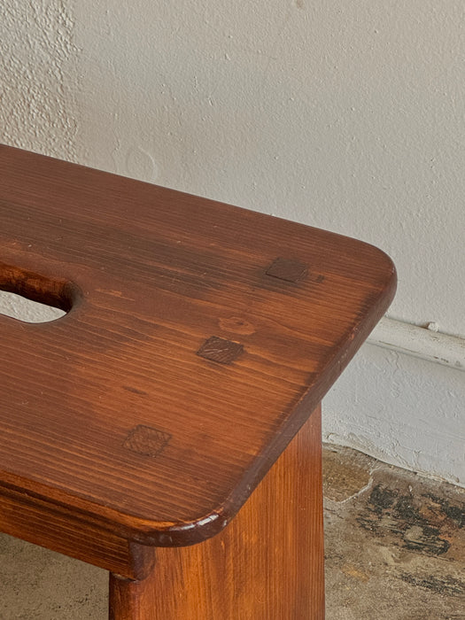 Through Tenon Stool