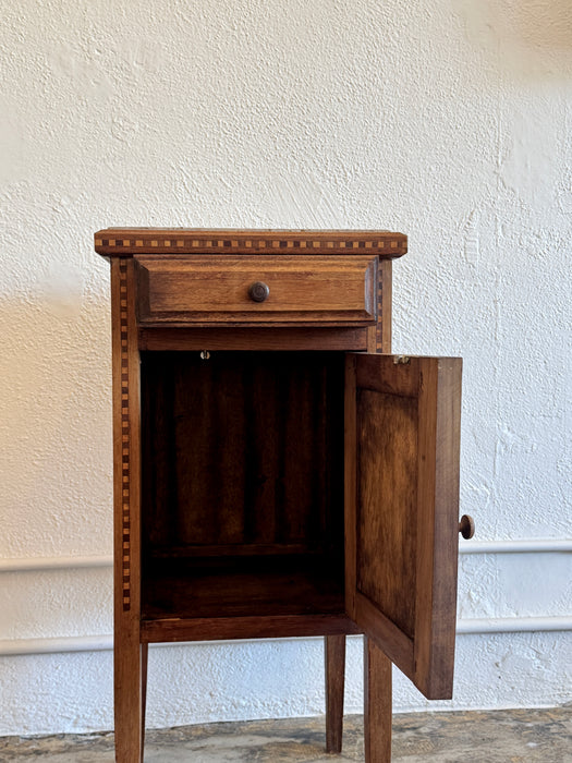 Side Table With Cantera Stone