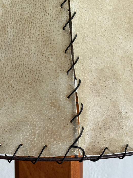Standing Lamp With Hide Shade