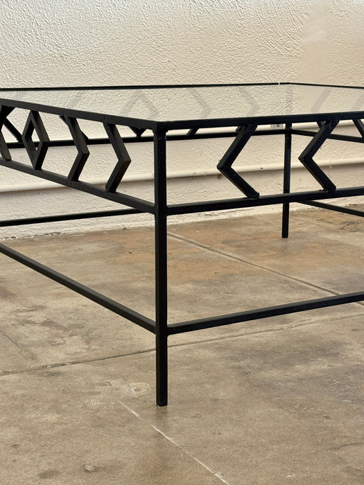 Geometric Steel Coffee Table