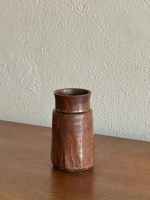 Vase With Rust Glaze