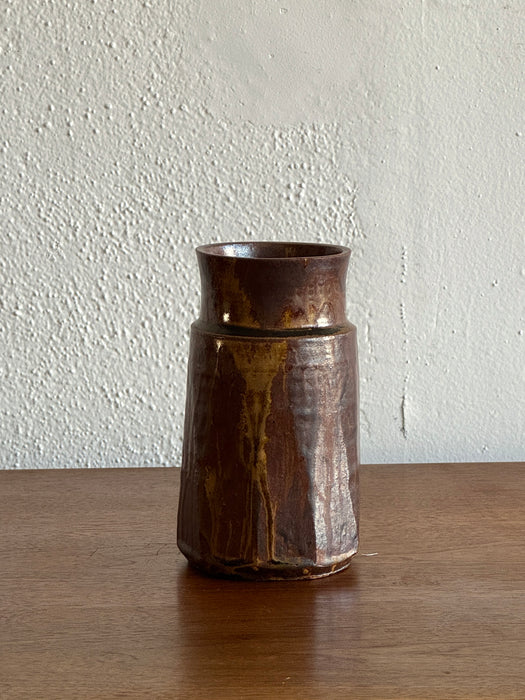 Vase With Rust Glaze