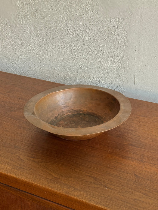 Large Copper Bowl