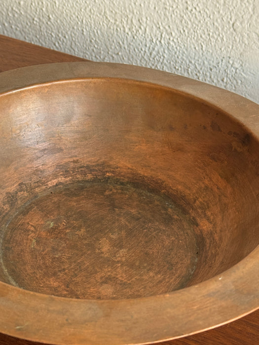 Large Copper Bowl