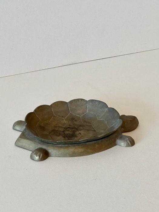 Brass Turtle Dish
