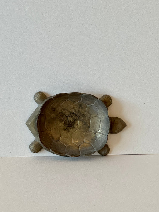 Brass Turtle Dish