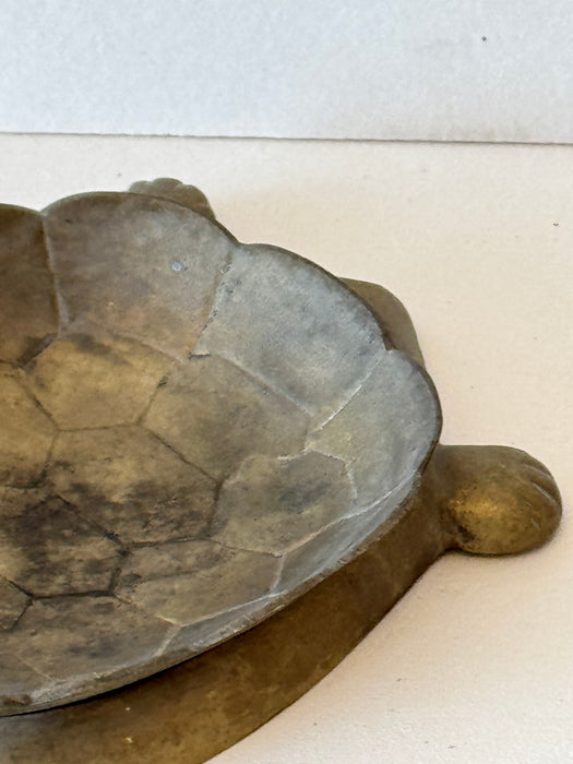 Brass Turtle Dish