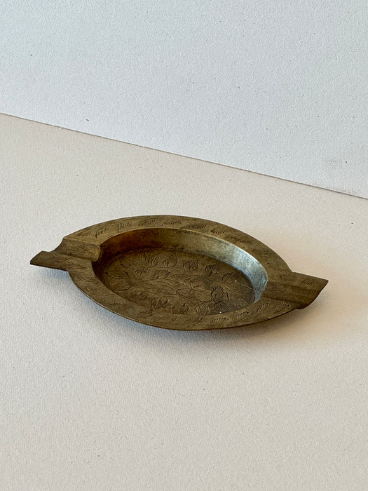 Petite Brass Ashtray