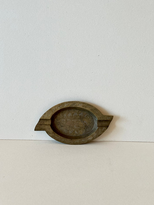 Petite Brass Ashtray