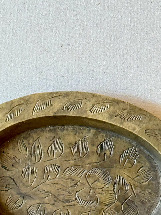 Petite Brass Ashtray