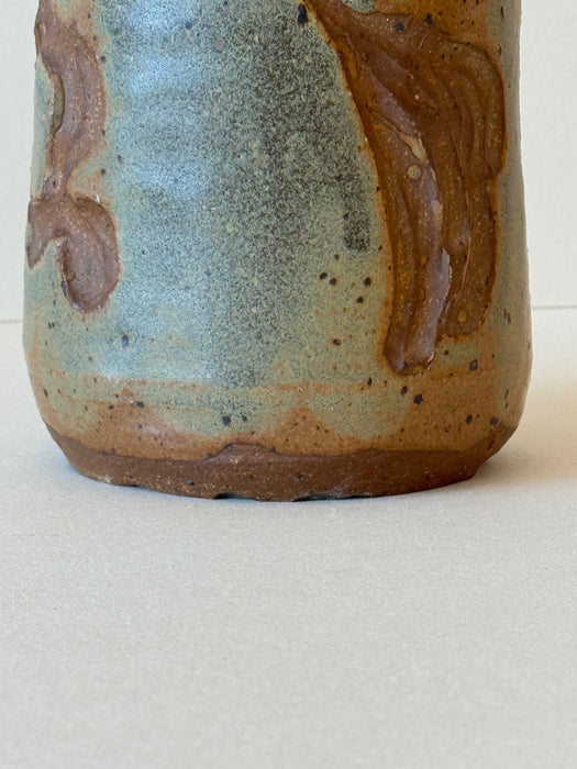Green Motif Ceramic Vase