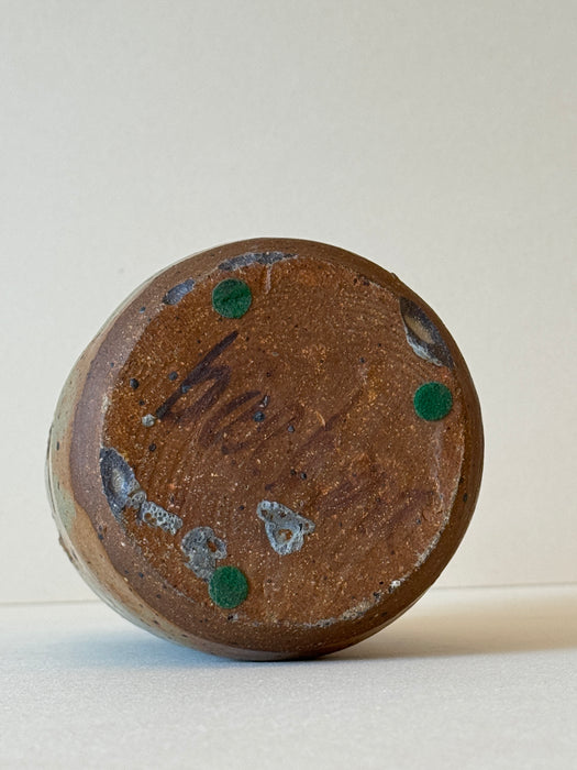Green Motif Ceramic Vase
