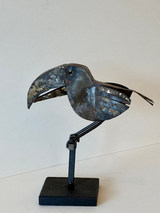 Metal Bird Sculpture