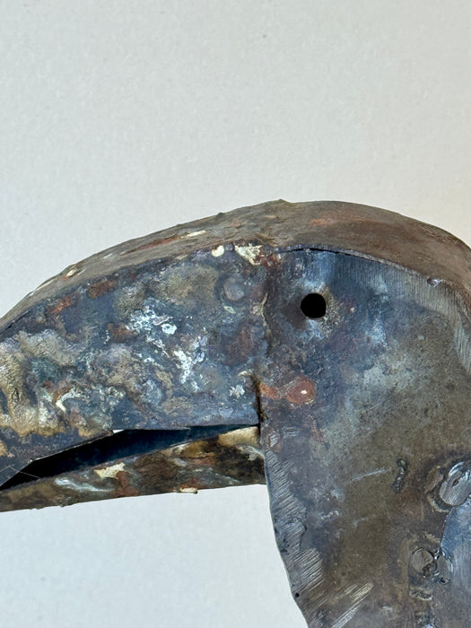 Metal Bird Sculpture