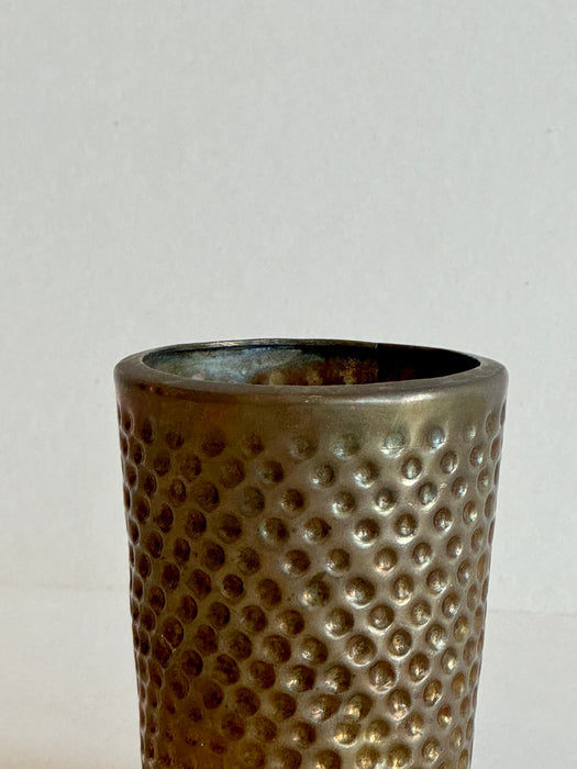 Dimpled Brass Cup