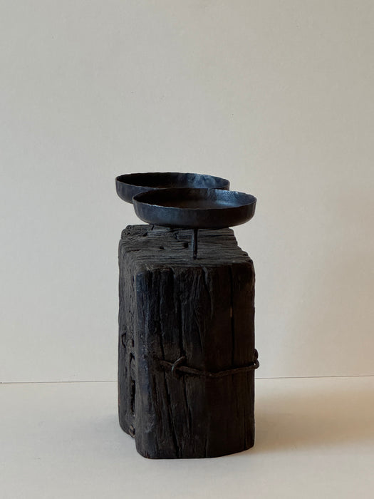 Folk Art Candle Holder