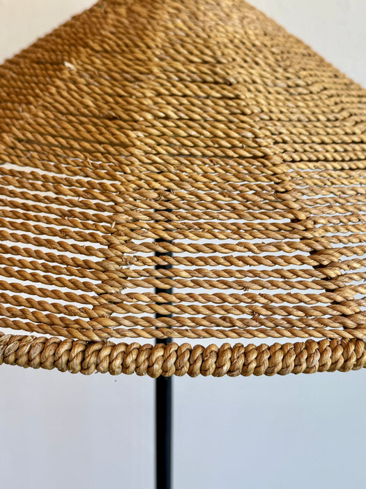 Slender Floor Lamp - Rope Shade