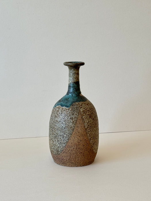 Pottery Vase With Thin Neck