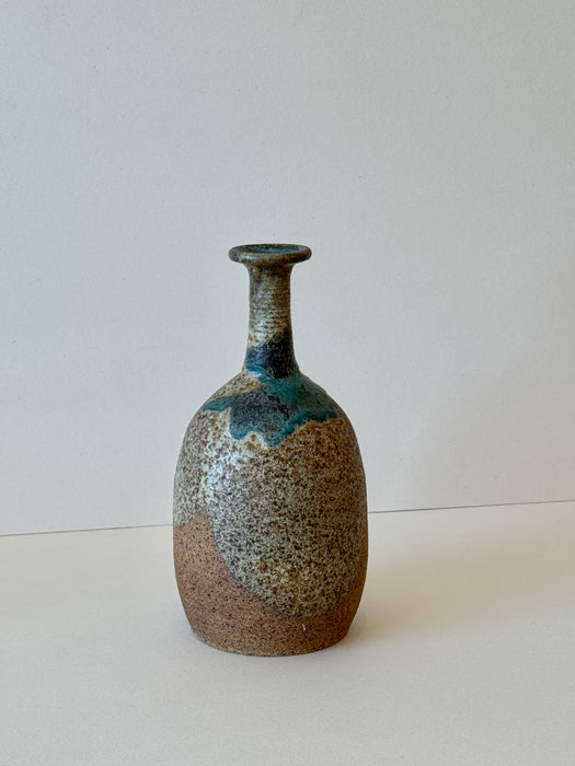 Pottery Vase With Thin Neck