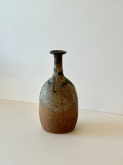 Pottery Vase With Thin Neck