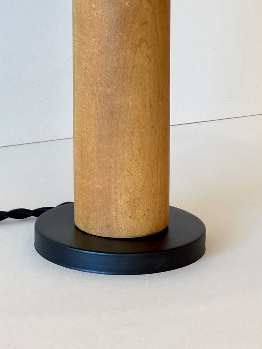 Metal Shade Column Lamp