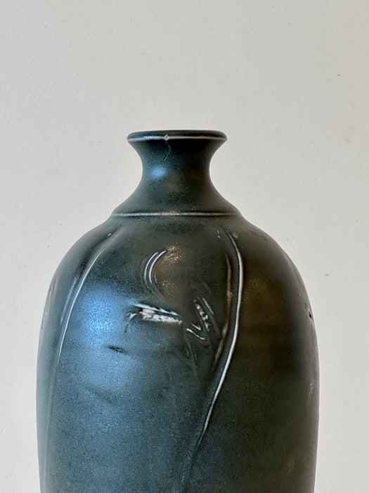 Porcelain Japanese Green Vase