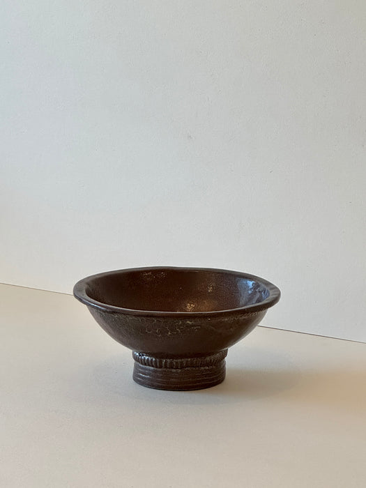 Clay Pedestal Bowl