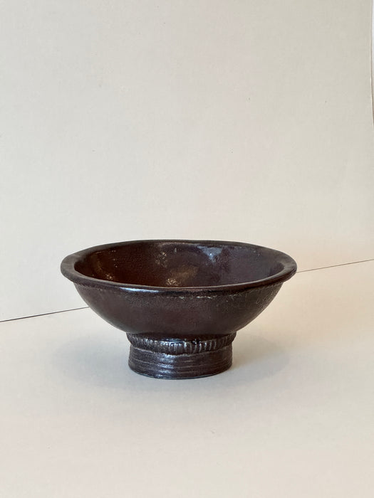 Clay Pedestal Bowl
