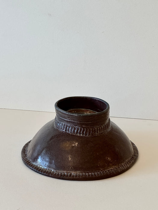 Clay Pedestal Bowl