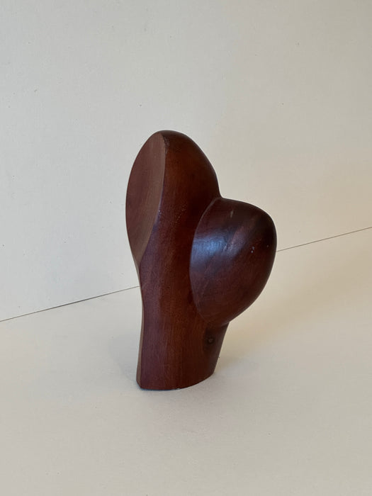 Biomorphic Wood Sculpture
