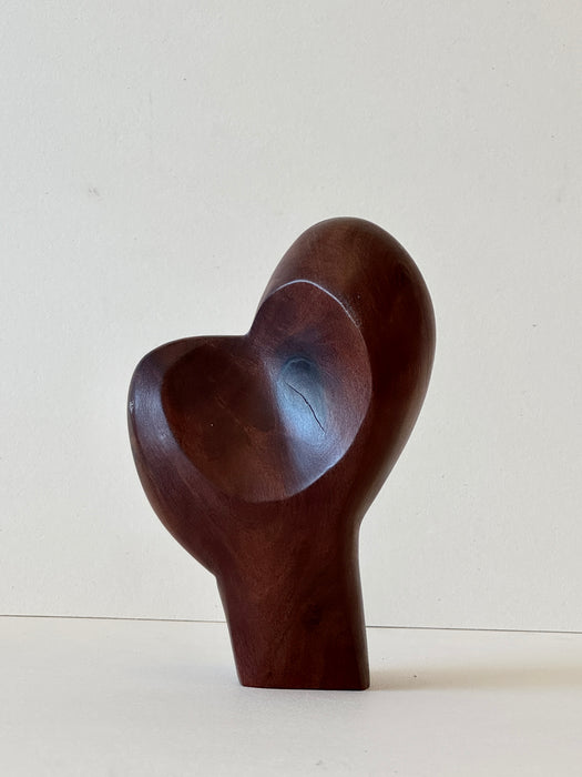 Biomorphic Wood Sculpture