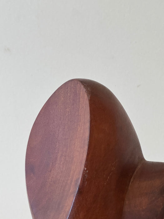 Biomorphic Wood Sculpture
