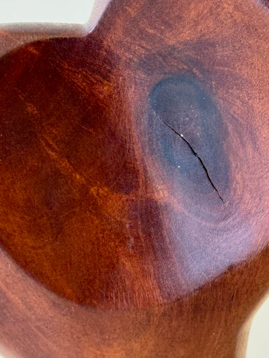 Biomorphic Wood Sculpture