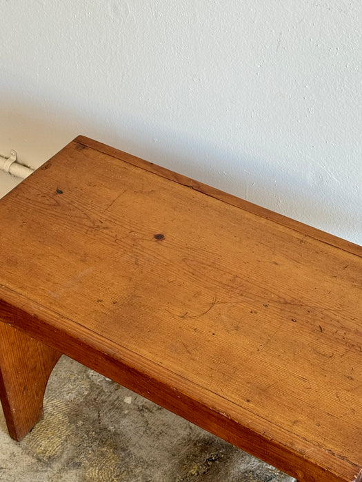 High Bench With Arched Legs