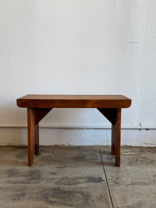 High Bench With Arched Legs