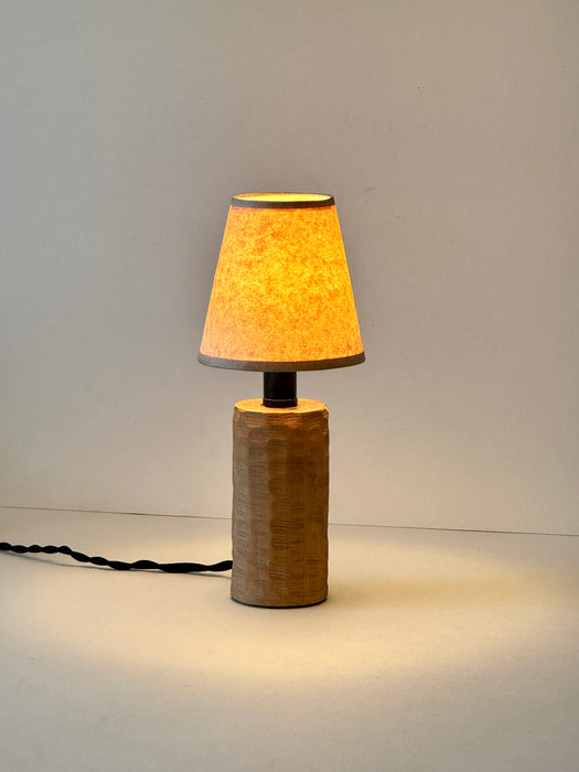 Petite Chiseled Column Lamp