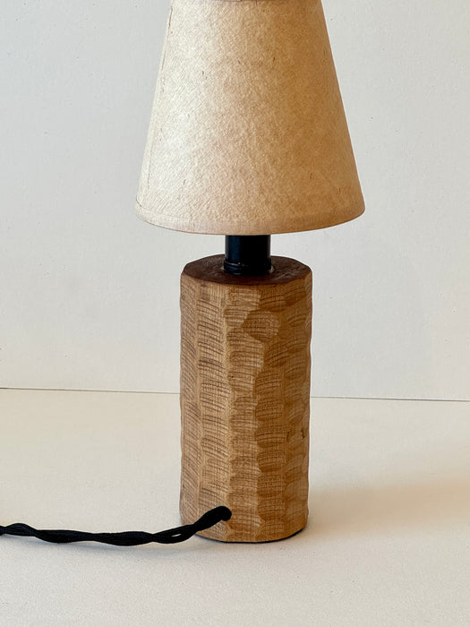 Petite Chiseled Column Lamp