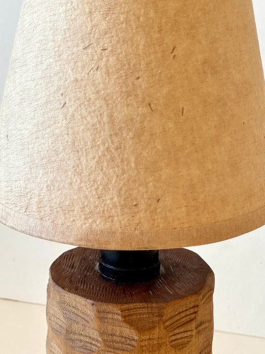 Petite Chiseled Column Lamp