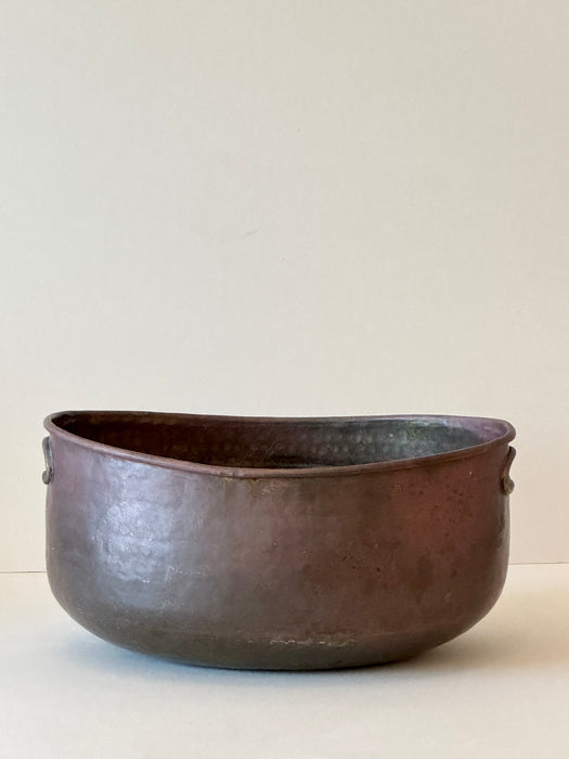 Oval Copper Bucket