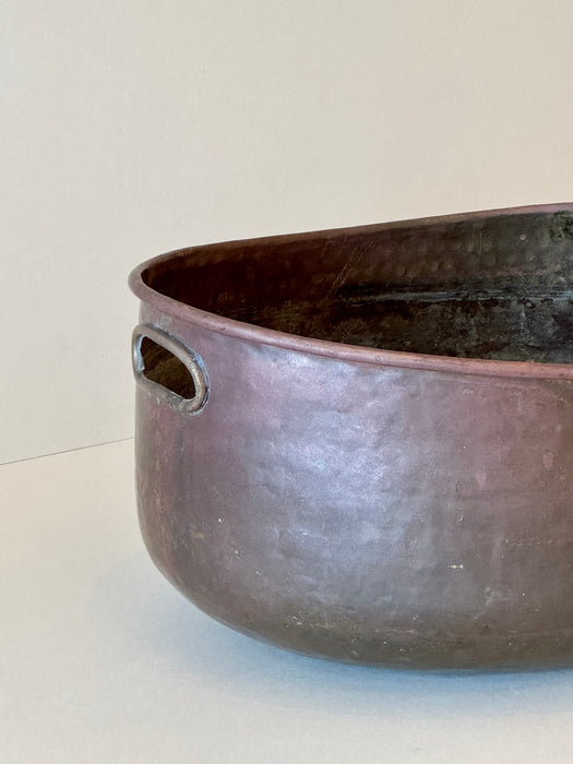 Oval Copper Bucket