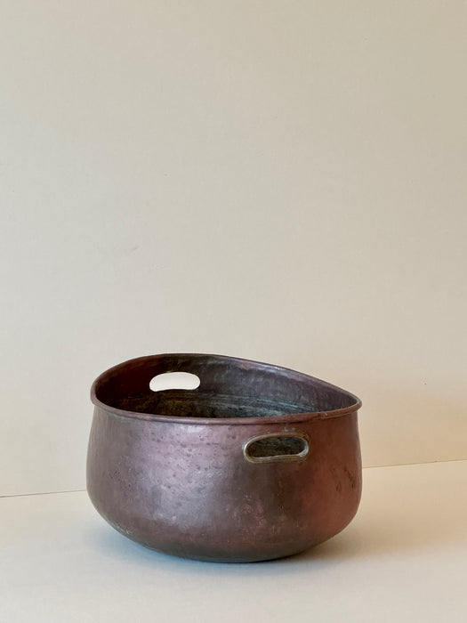 Oval Copper Bucket
